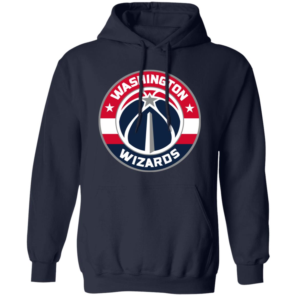 Washington Wizards Basketball Unisex Sizing Blend Material Pullover Hoodie - Image 5
