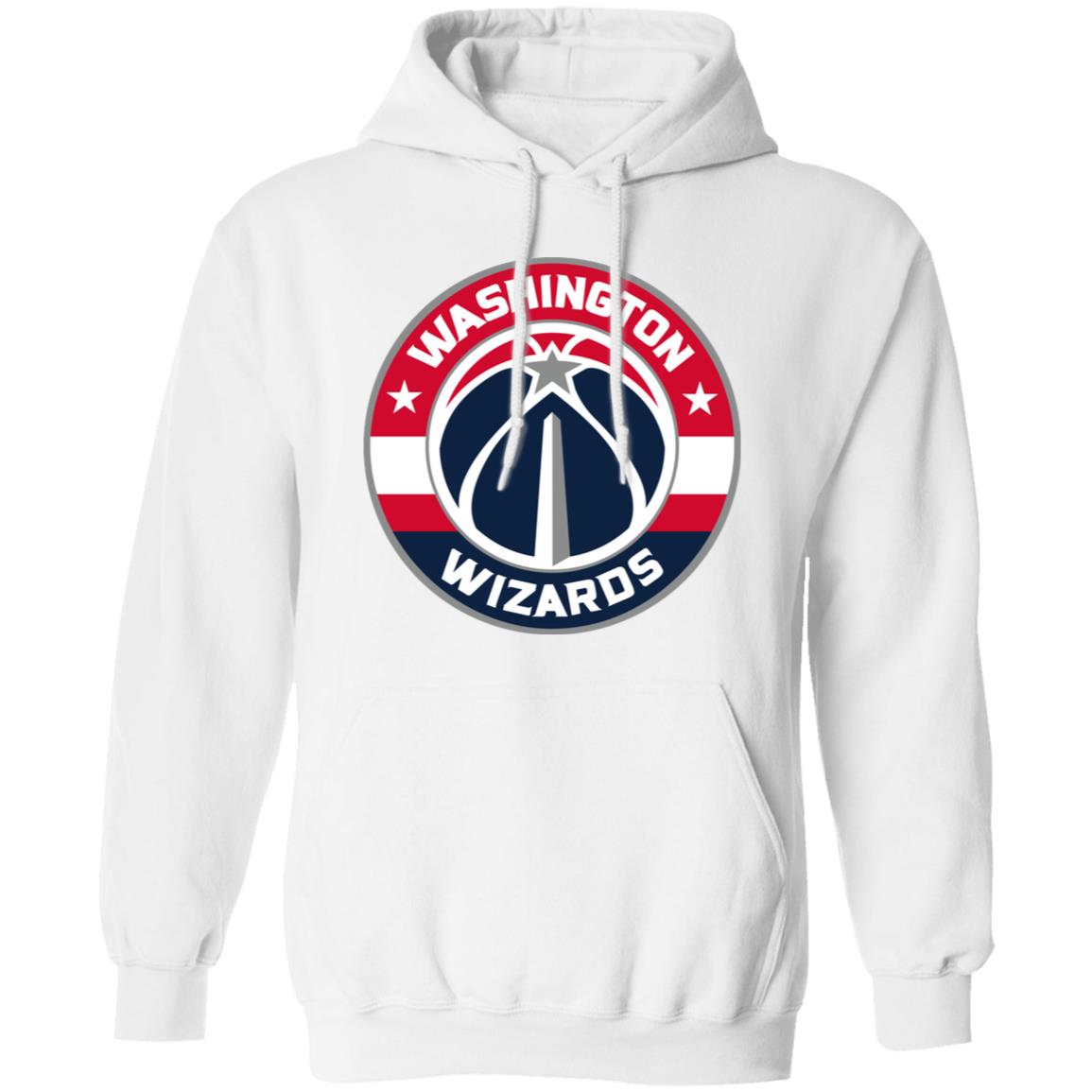 Washington Wizards Basketball Unisex Sizing Blend Material Pullover Hoodie - Image 3