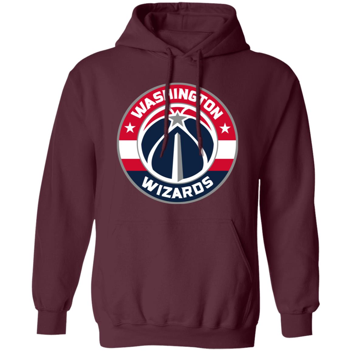 Washington Wizards Basketball Unisex Sizing Blend Material Pullover Hoodie - Image 8