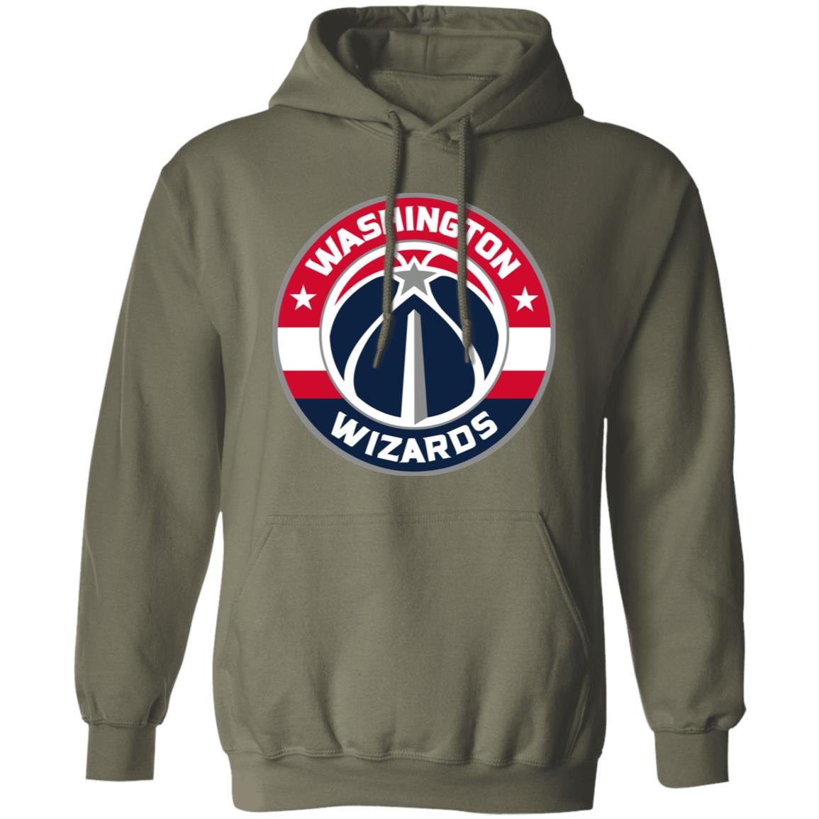 Washington Wizards Basketball Unisex Sizing Blend Material Pullover Hoodie - Image 9