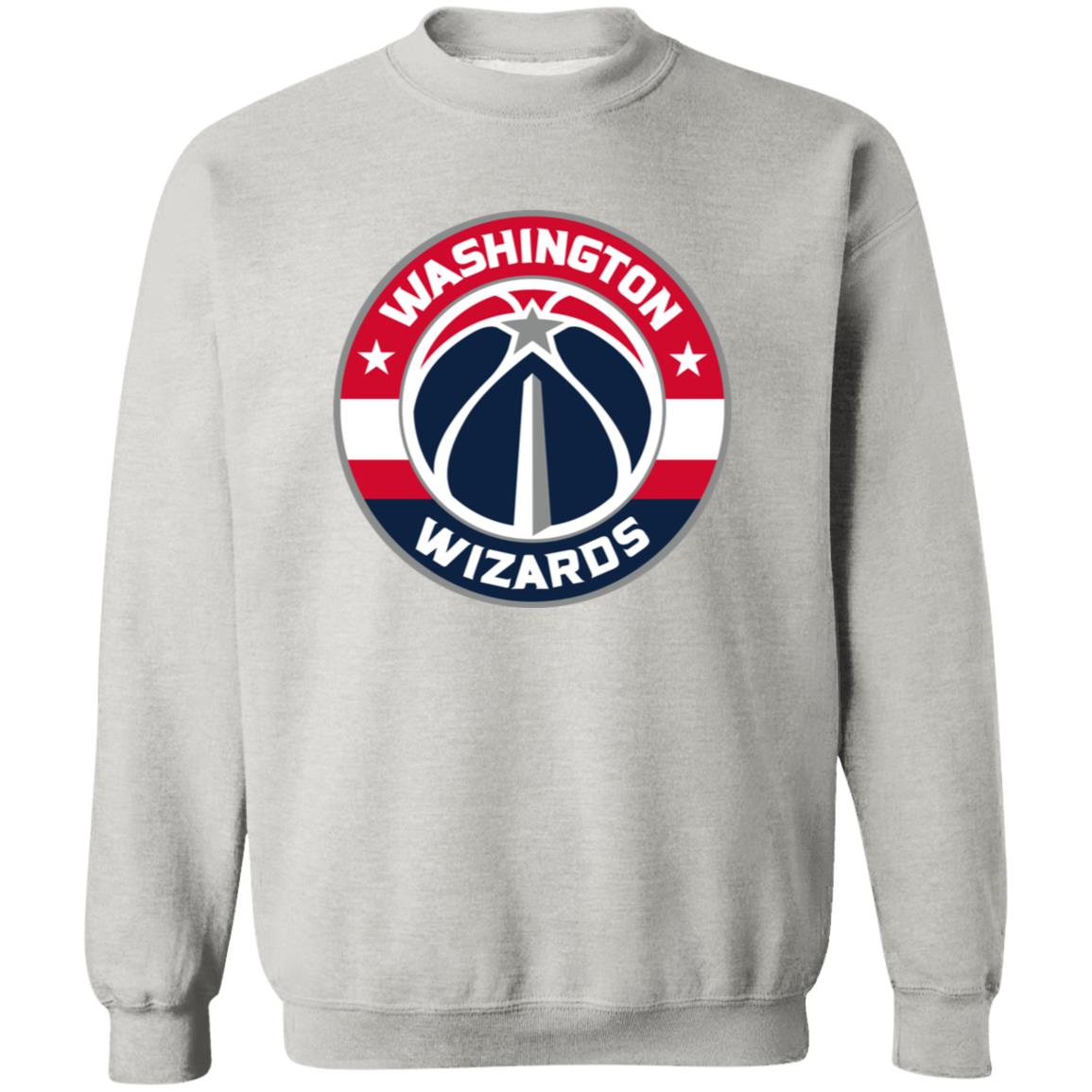 Washington Wizards Basketball Unisex Sizing Blend Material Crewneck Pullover Sweatshirt