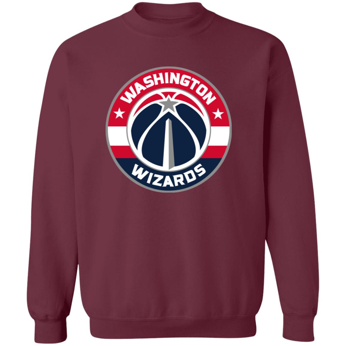 Washington Wizards Basketball Unisex Sizing Blend Material Crewneck Pullover Sweatshirt - Image 5