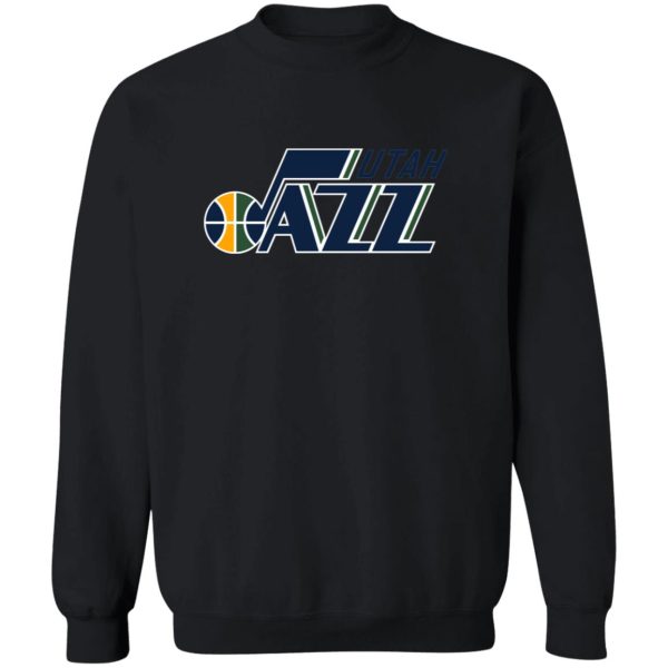 Utah Jazz Basketball Unisex Sizing Blend Material Crewneck Pullover Sweatshirt - Image 4