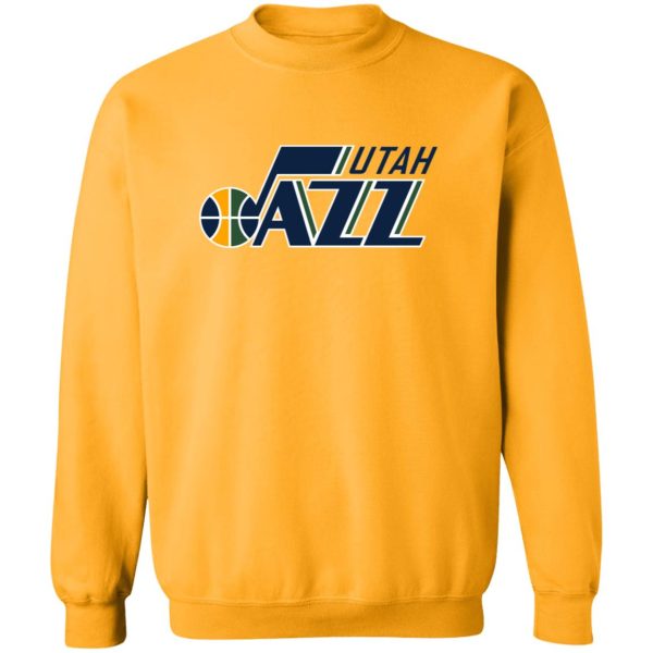 Utah Jazz Basketball Unisex Sizing Blend Material Crewneck Pullover Sweatshirt - Image 10