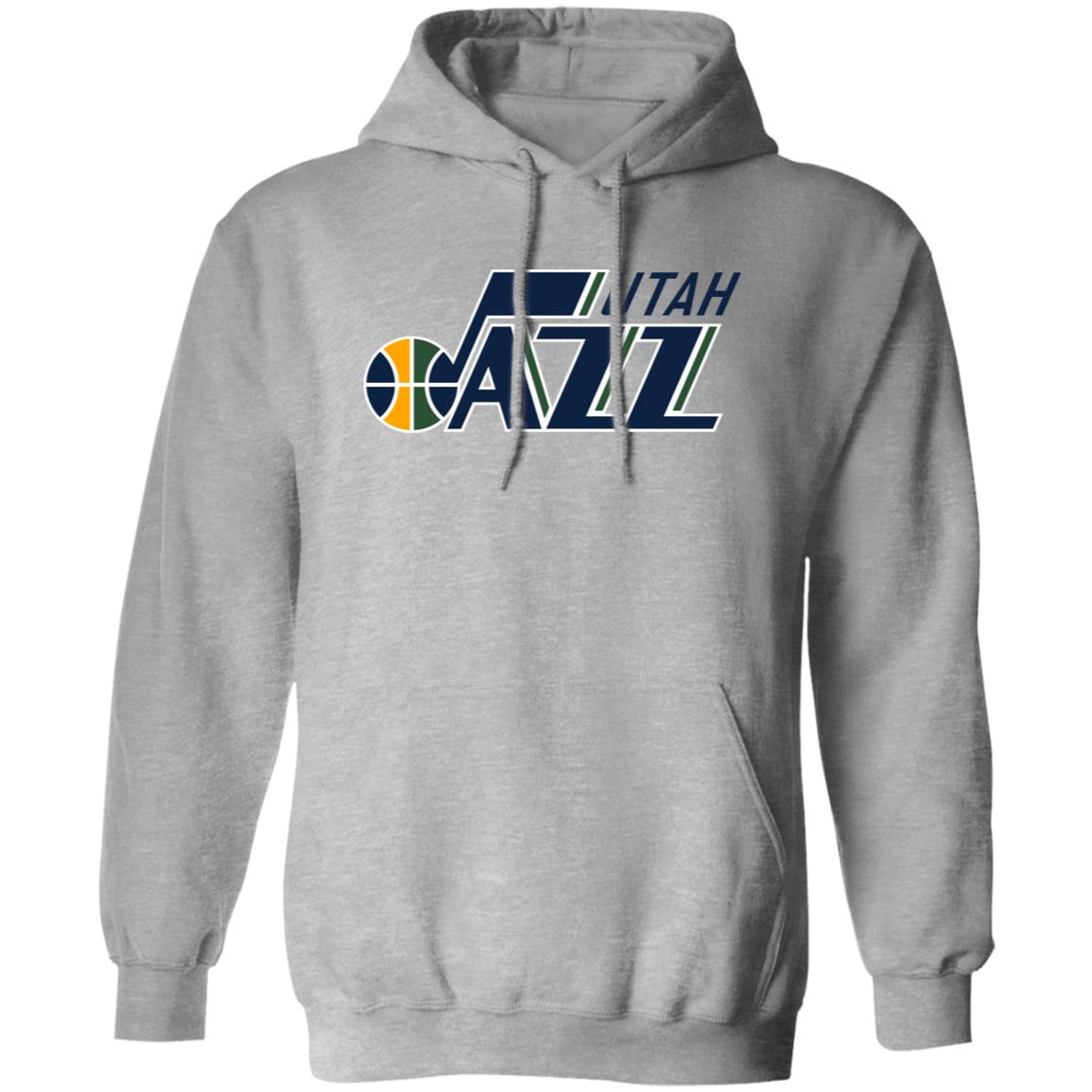 Utah Jazz Basketball Unisex Sizing Blend Material Pullover Hoodie - Image 2