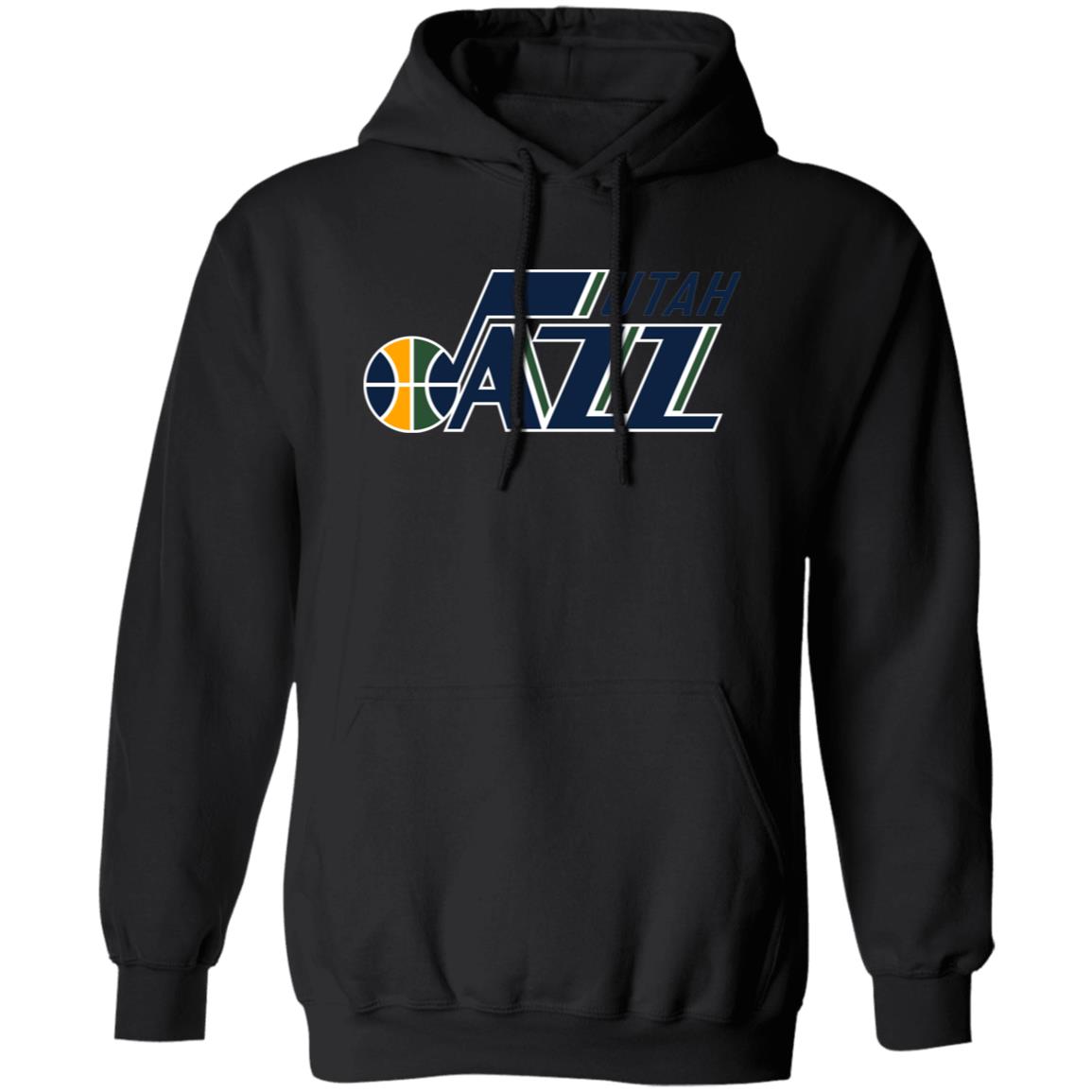 Utah Jazz Basketball Unisex Sizing Blend Material Pullover Hoodie - Image 4