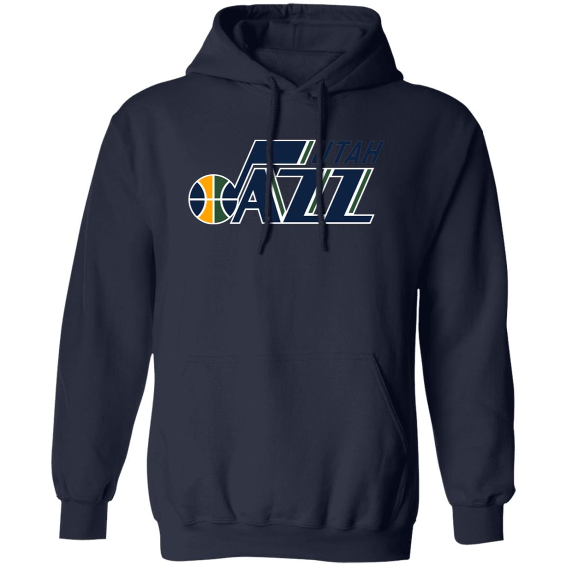 Utah Jazz Basketball Unisex Sizing Blend Material Pullover Hoodie - Image 5