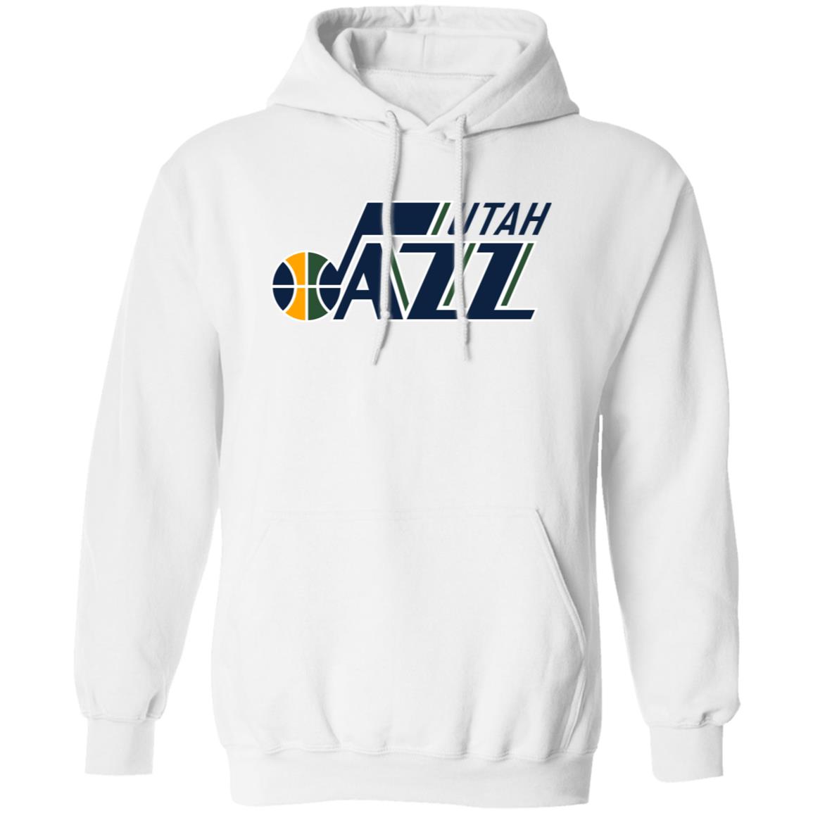Utah Jazz Basketball Unisex Sizing Blend Material Pullover Hoodie - Image 3