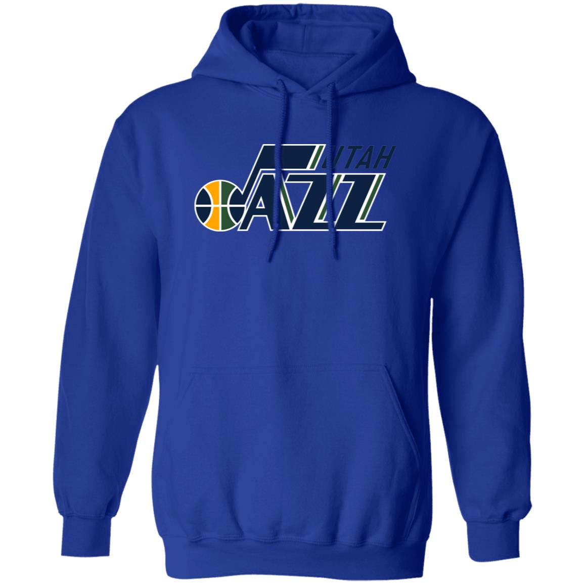 Utah Jazz Basketball Unisex Sizing Blend Material Pullover Hoodie - Image 12
