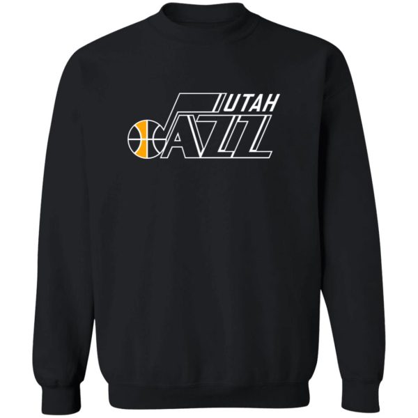 Utah Jazz Basketball Unisex Sizing Blend Material Crewneck Pullover Sweatshirt