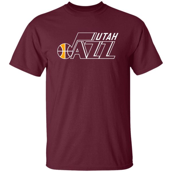 Utah Jazz Basketball Unisex Cotton. T-Shirt - Image 3