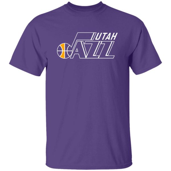 Utah Jazz Basketball Unisex Cotton. T-Shirt - Image 5