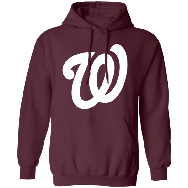 Washington Nationals Baseball  Unisex Sizing Blend Material Pullover Hoodie - Image 4