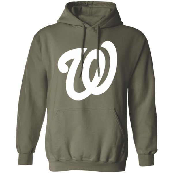 Washington Nationals Baseball  Unisex Sizing Blend Material Pullover Hoodie - Image 5