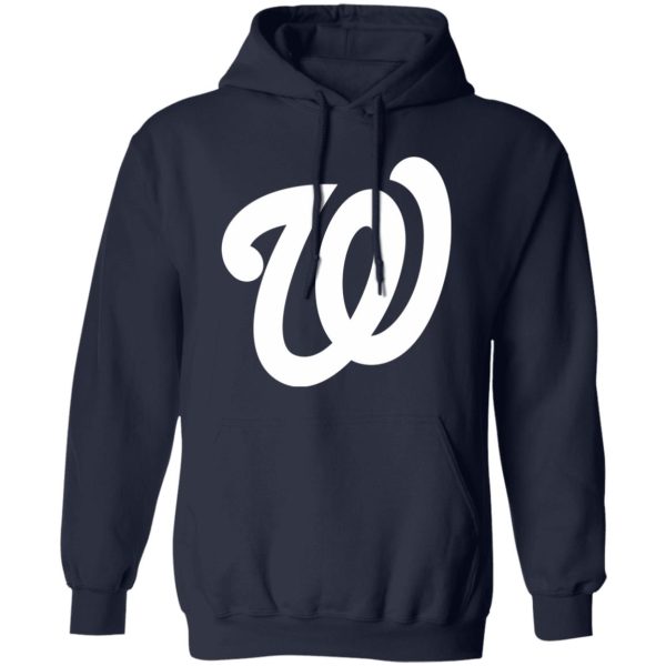 Washington Nationals Baseball  Unisex Sizing Blend Material Pullover Hoodie - Image 2