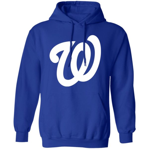 Washington Nationals Baseball  Unisex Sizing Blend Material Pullover Hoodie - Image 7