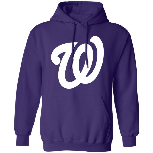 Washington Nationals Baseball  Unisex Sizing Blend Material Pullover Hoodie - Image 6