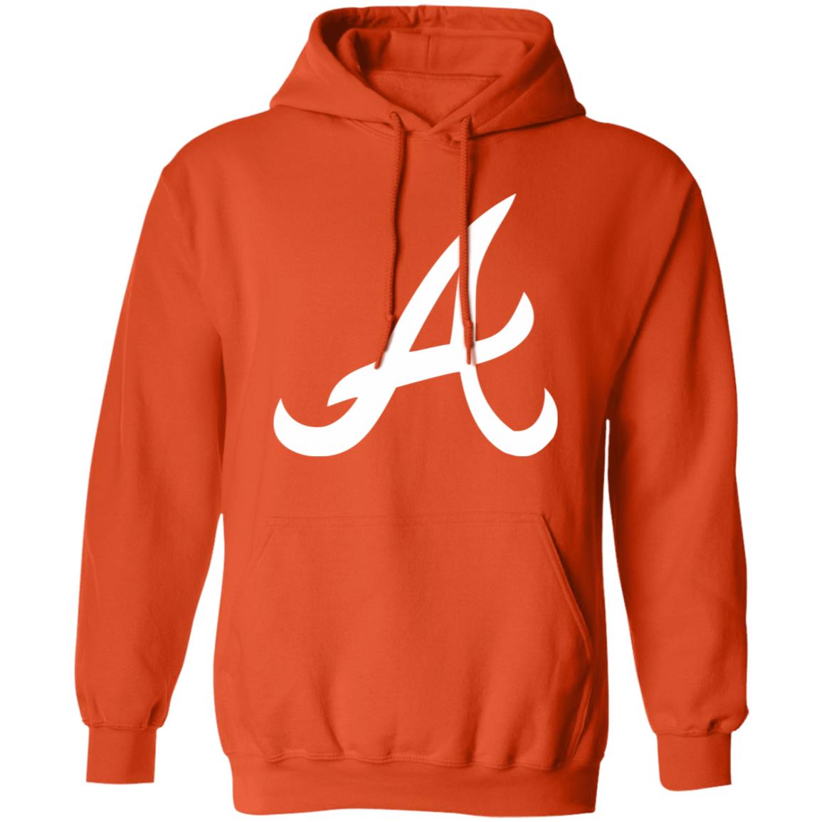 Atlanta Braves Baseball Unisex Sizing Blend Material Pullover Hoodie - Image 5