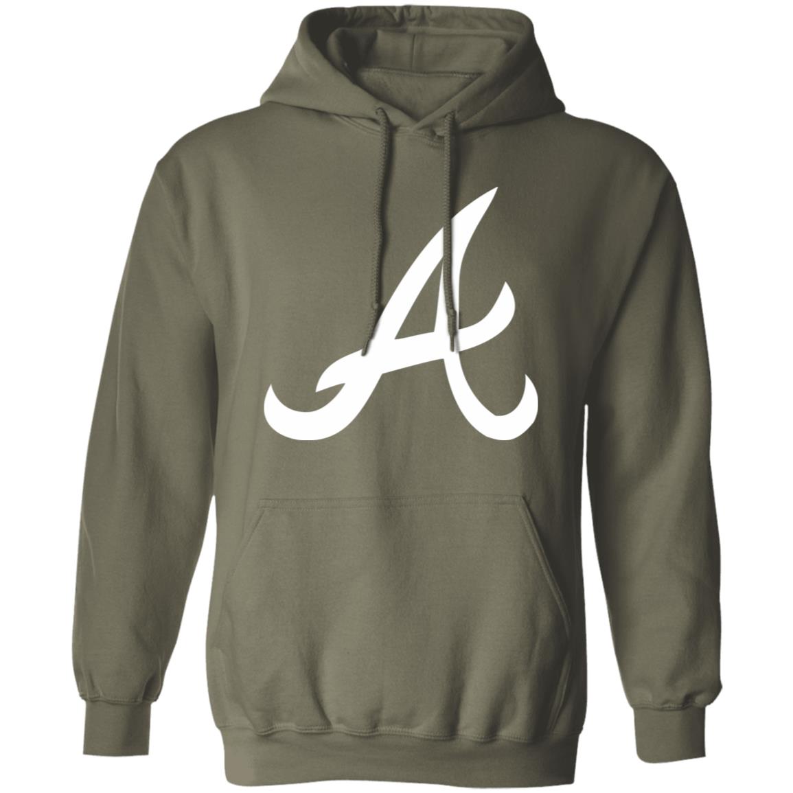 Atlanta Braves Baseball Unisex Sizing Blend Material Pullover Hoodie - Image 4