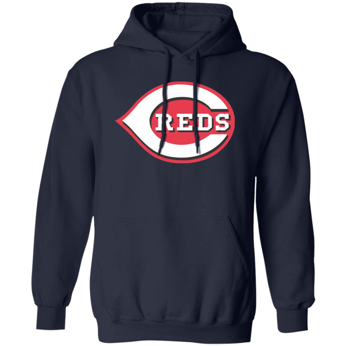 Cincinnati Reds Baseball Unisex Sizing Blend Material Pullover Hoodie - Image 5