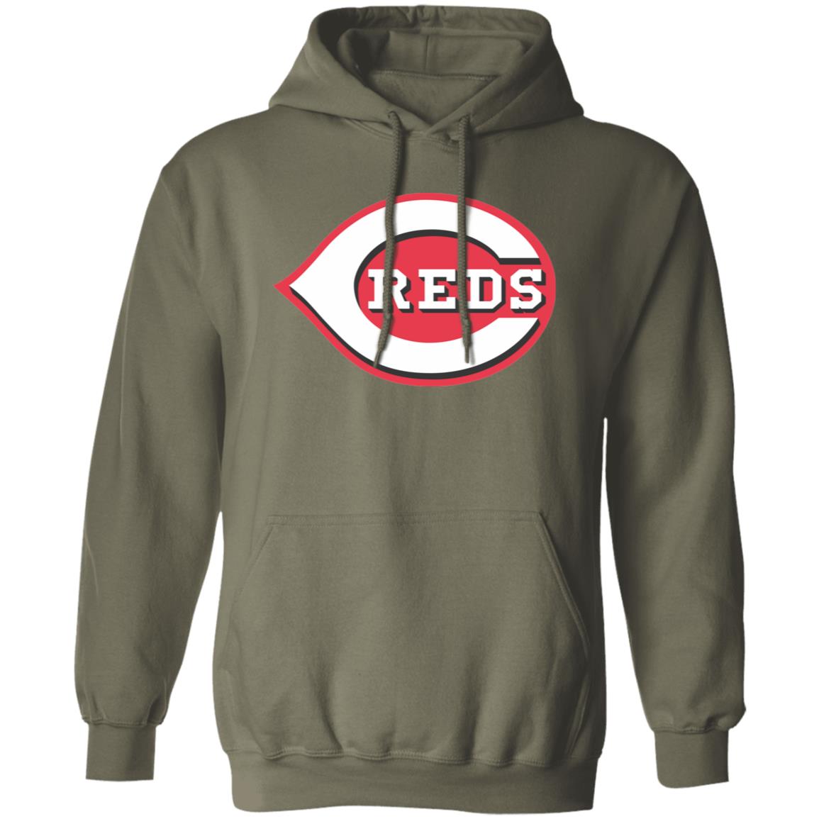 Cincinnati Reds Baseball Unisex Sizing Blend Material Pullover Hoodie - Image 9