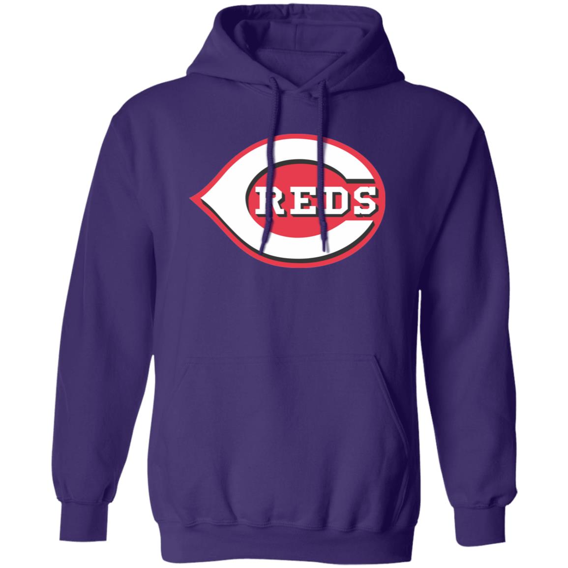 Cincinnati Reds Baseball Unisex Sizing Blend Material Pullover Hoodie - Image 11