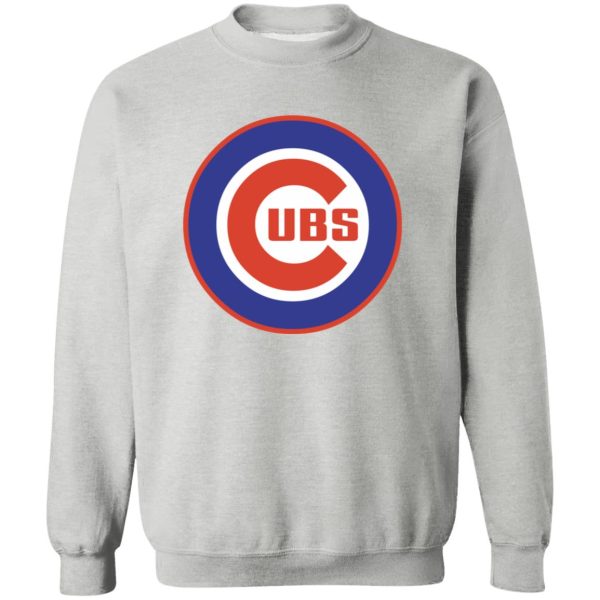 Chicago Cubs Baseball Unisex Sizing Blend Material Crewneck Pullover Sweatshirt - Image 2