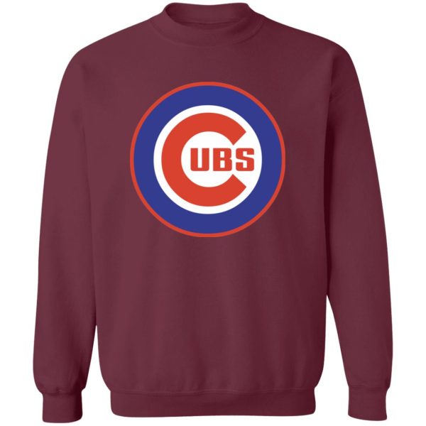 Chicago Cubs Baseball Unisex Sizing Blend Material Crewneck Pullover Sweatshirt - Image 5