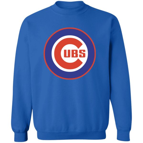 Chicago Cubs Baseball Unisex Sizing Blend Material Crewneck Pullover Sweatshirt - Image 9