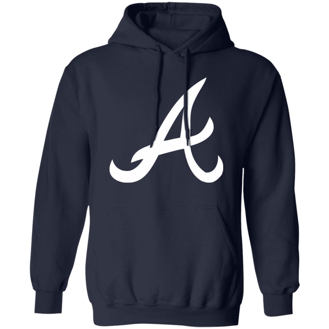 Atlanta Braves Baseball Unisex Sizing Blend Material Pullover Hoodie - Image 2