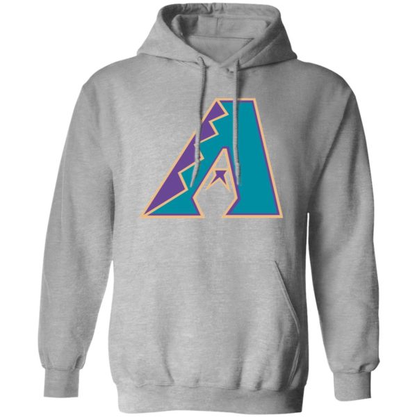 Arizona Diamondbacks Baseball  Unisex Sizing Blend Material Pullover Hoodie - Image 2