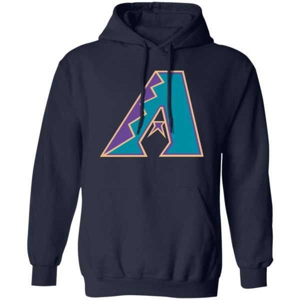 Arizona Diamondbacks Baseball  Unisex Sizing Blend Material Pullover Hoodie - Image 5