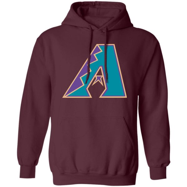 Arizona Diamondbacks Baseball  Unisex Sizing Blend Material Pullover Hoodie - Image 8