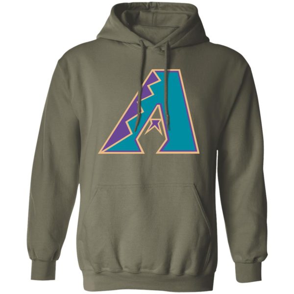 Arizona Diamondbacks Baseball  Unisex Sizing Blend Material Pullover Hoodie - Image 9