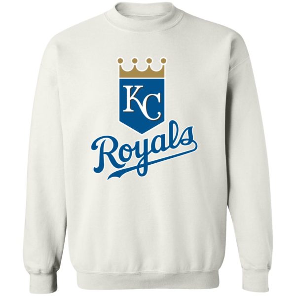 Kansas City Royals Baseball  Unisex Sizing Blend Material Crewneck Pullover Sweatshirt - Image 3