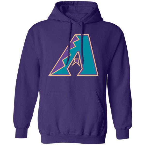 Arizona Diamondbacks Baseball  Unisex Sizing Blend Material Pullover Hoodie - Image 11