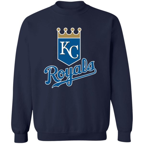 Kansas City Royals Baseball  Unisex Sizing Blend Material Crewneck Pullover Sweatshirt - Image 6