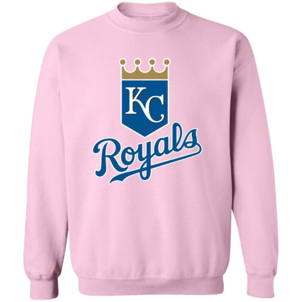 Kansas City Royals Baseball  Unisex Sizing Blend Material Crewneck Pullover Sweatshirt - Image 8