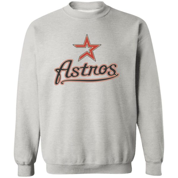 Houston Astros Baseball  Unisex Sizing Blend Material Crewneck Pullover Sweatshirt - Image 2