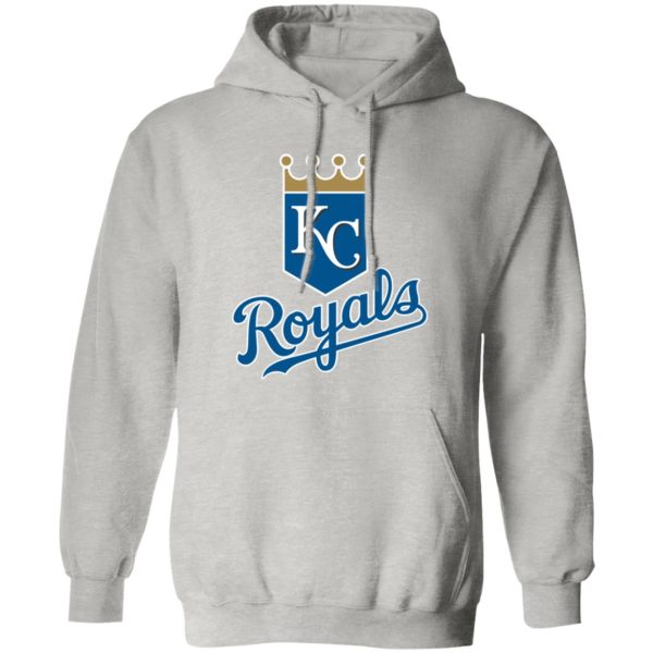 Kansas City Royals Baseball  Unisex Sizing Blend Material Pullover Hoodie