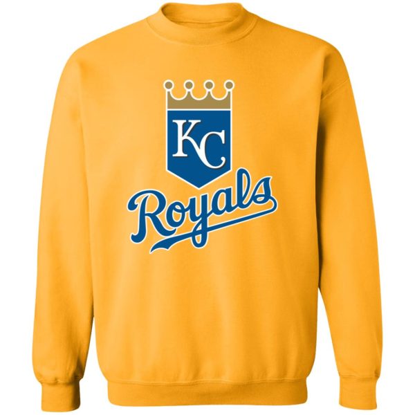 Kansas City Royals Baseball  Unisex Sizing Blend Material Crewneck Pullover Sweatshirt - Image 10