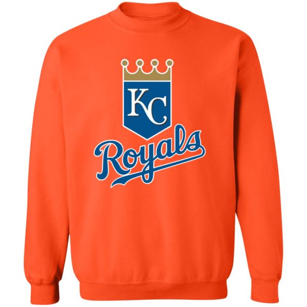 Kansas City Royals Baseball  Unisex Sizing Blend Material Crewneck Pullover Sweatshirt - Image 12