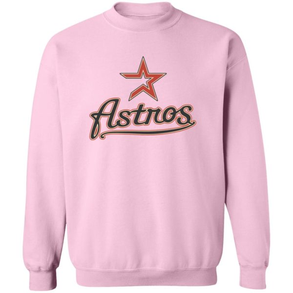 Houston Astros Baseball  Unisex Sizing Blend Material Crewneck Pullover Sweatshirt - Image 6