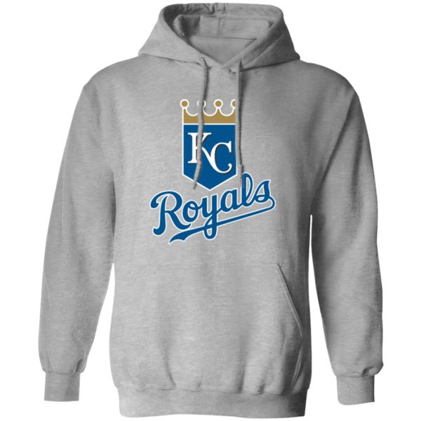 Kansas City Royals Baseball  Unisex Sizing Blend Material Pullover Hoodie - Image 2