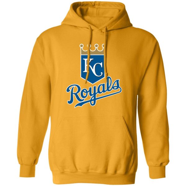 Kansas City Royals Baseball  Unisex Sizing Blend Material Pullover Hoodie - Image 6