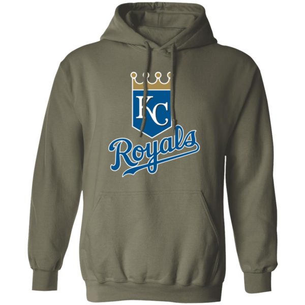 Kansas City Royals Baseball  Unisex Sizing Blend Material Pullover Hoodie - Image 9