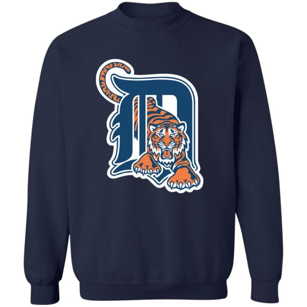 Detroit Tigers Baseball  Unisex Sizing Blend Material Crewneck Pullover Sweatshirt - Image 6