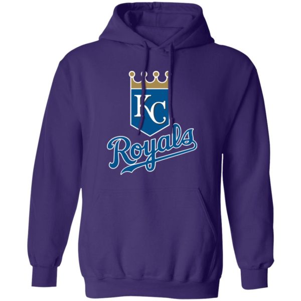 Kansas City Royals Baseball  Unisex Sizing Blend Material Pullover Hoodie - Image 11