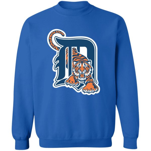 Detroit Tigers Baseball  Unisex Sizing Blend Material Crewneck Pullover Sweatshirt - Image 9