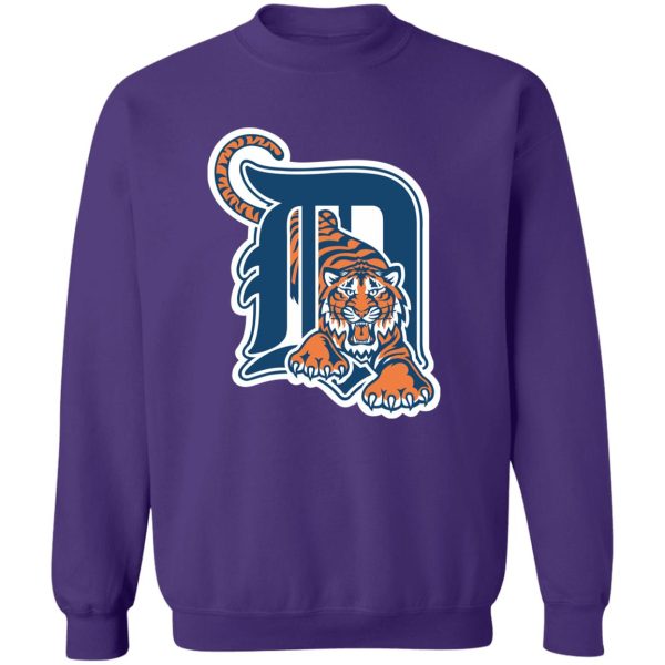 Detroit Tigers Baseball  Unisex Sizing Blend Material Crewneck Pullover Sweatshirt - Image 11